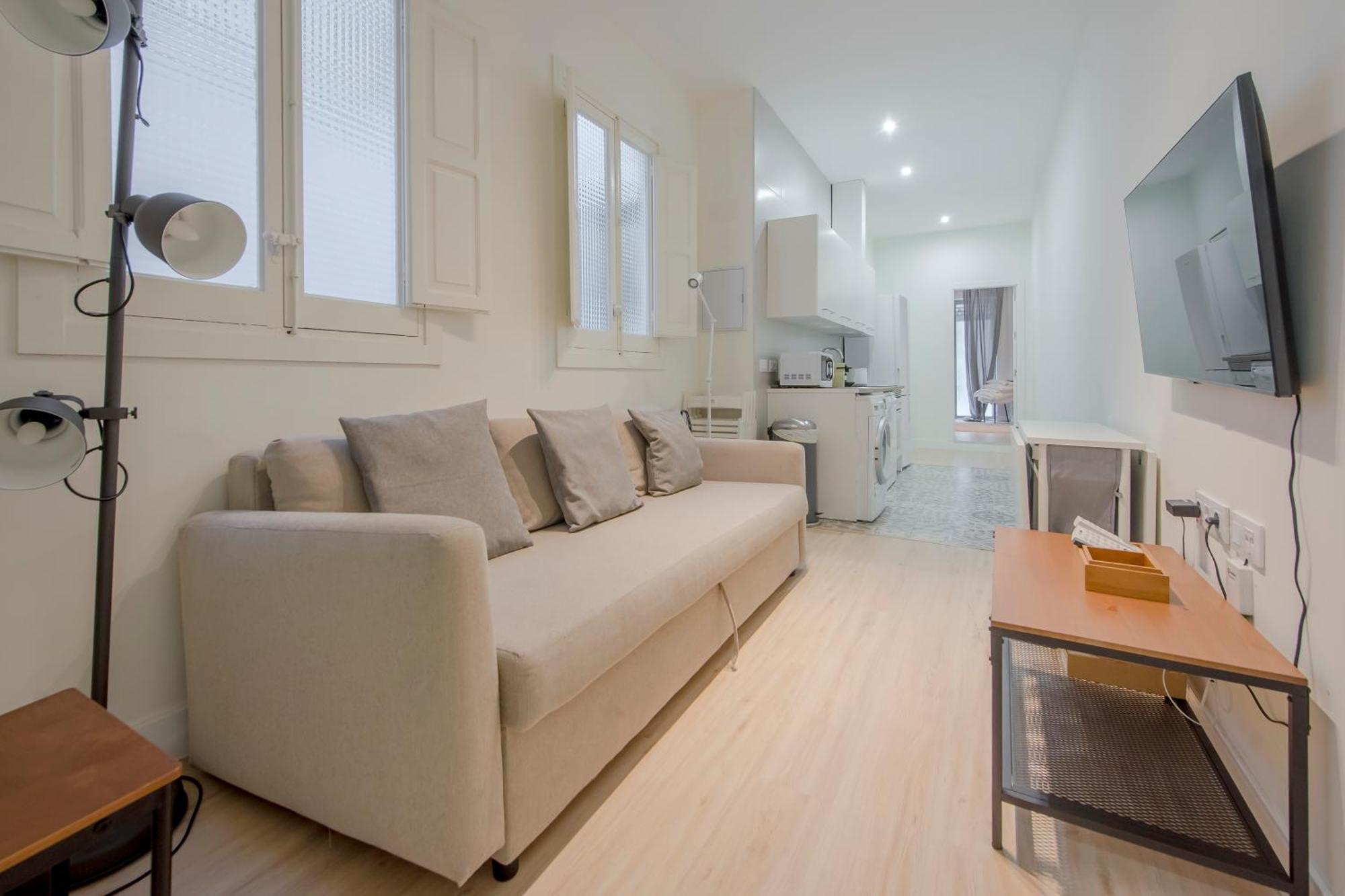 Nuevo Apt Para 7 Pax En Malasana - Gran Via E1 Apartment Madrid Luaran gambar